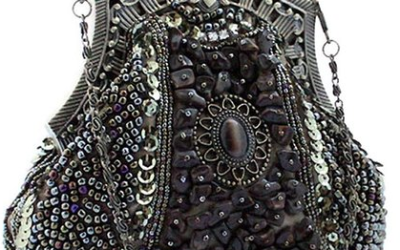 Abendtasche von KAXIDY aus Samen-Perlen